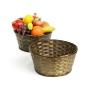 10  bamboo stain rnd bowl bo740 1s handles bowls trays