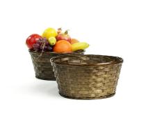10  bamboo stain rnd bowl bo740 1s handles bowls trays