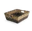 woven tray rectangle naturalbrown tp40 1nat handles bowls trays
