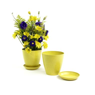 65  biodegradable pot tray yellow pe07 1y wholesale basket containers