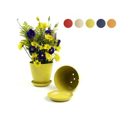 65  biodegradable pot tray yellow pe07 1y wholesale basket containers