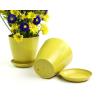 65  biodegradable pot tray yellow pe07 1y wholesale basket containers
