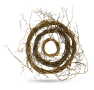wild vine wreath set 3 wv30 wholesale wall baskets