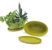 975  oval biodegradable tray yellow pe05 1y handles bowls