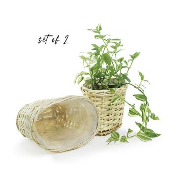 willow oval deep tray set 2 pw23 handles