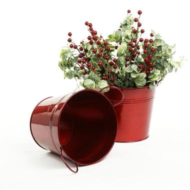 65  tin pot translucent red by08 1tr wholesale metal containers pails pots
