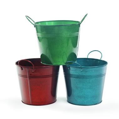 65  tin pot translucent teal by08 1ttl wholesale metal containers pails pots