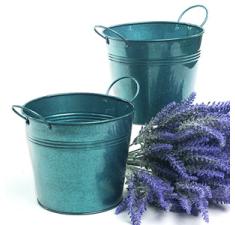 65  tin pot translucent teal by08 1ttl wholesale metal containers pails pots