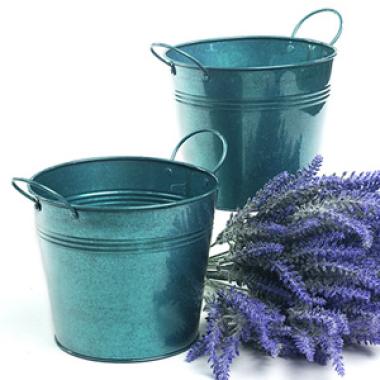 65  tin pot translucent teal by08 1ttl wholesale metal containers pails pots