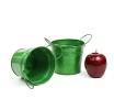5  tin pot translucent green by03 1tgr wholesale metal containers pails