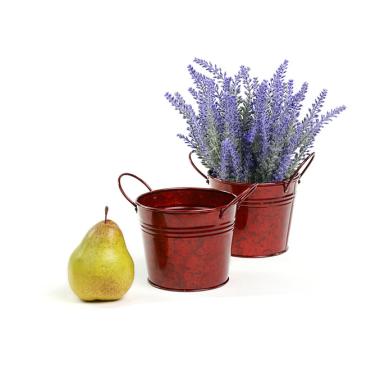 5  tin pot translucent red by03 1tr wholesale metal containers pails