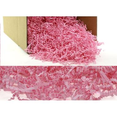 10 lbs crinkle cut paper shred light pink np10 1lp wholesale