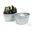 12  galvanized oval deep tub by29 1 wholesale metal containers