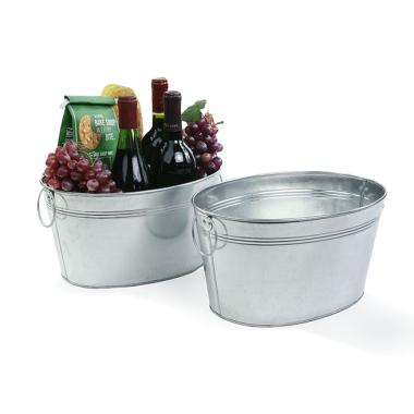 12  galvanized oval deep tub by29 1 wholesale metal containers