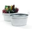 12  galvanized oval deep tub by29 1 wholesale metal containers