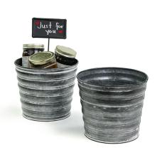 65  tin pot ribbed by06 1 wholesale covers metal containers