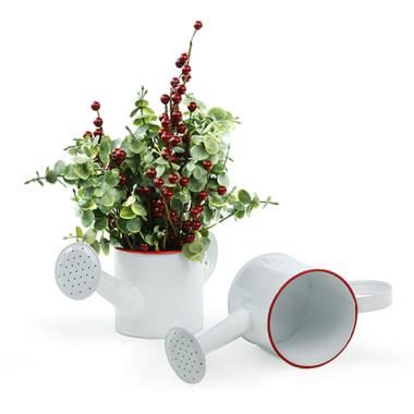 mini metal sprinkling white yy12 1w wholesale containers pails pots