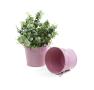 5  tin pot light pink by03 1lp wholesale metal containers pails