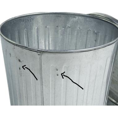 8  galvanized trash distressed zby65 1 wholesale metal containers novelty