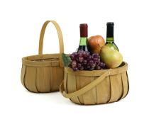 woodchip oval shop sd39 1 wholesale basket containers handled baskets medium