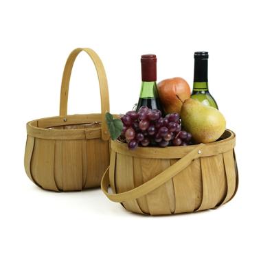 woodchip oval shop sd39 1 wholesale basket containers handled baskets medium