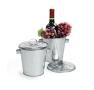 6  galvanized trash by55 1 wholesale metal containers novelty 6