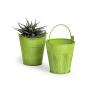 4  mini pail antique green w cove pattern by04 1ag wholesale