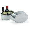10  galvanized oval boat shape bowl by98 1 wholesale metal containers