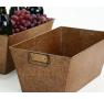 14  rectangle tin tray copper finish ty35 1cop wholesale metal containers