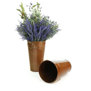 french bucket copper finish by883 1cop wholesale metal containers market buckets