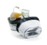 ribbed tin oval shop vintage blackwhite by213 1 wholesale metal containers