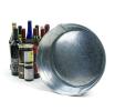 15  galvanized round bowl by26 1 wholesale metal containers tubs 13