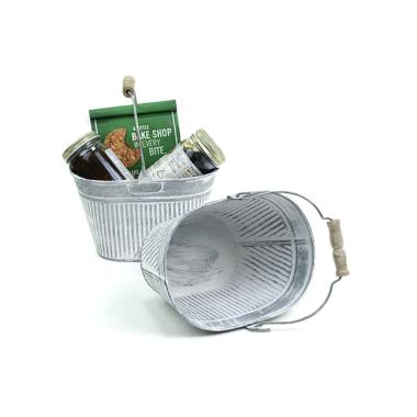 8  oval shop ribbed vintage white wash by861 1 wholesale metal containers