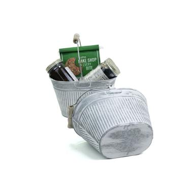 8  oval shop ribbed vintage white wash by861 1 wholesale metal containers