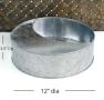 moon tin wall basket galvanized wy50 1 wholesale metal containers novelty
