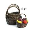 willow oval boat shop sw384 4 wholesale basket containers handled baskets large