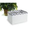 large woven synthetic rectangle storage bin tp424 1w handles bowls