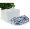 large woven synthetic rectangle storage bin tp424 1w handles bowls