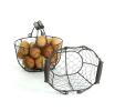 8  wire basket brown bale handles sy166 1br wholesale containers 6