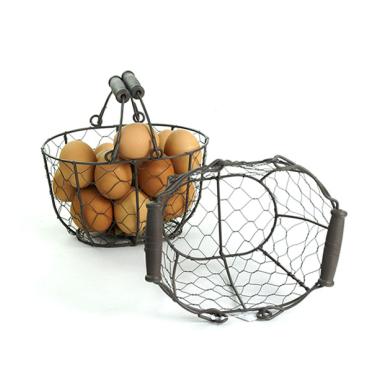 8  wire basket brown bale handles sy166 1br wholesale containers 6