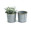45  mini pot galvanized brass trim by415 1bt wholesale covers