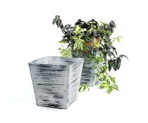 ribbed tin pot cover 85  acid white wash ty88 1 wholesale