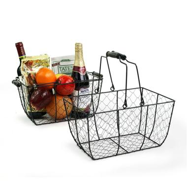 chicken wire rectangular shop black sy222 1blk wholesale containers medium