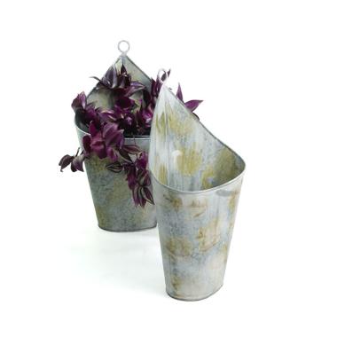 vintage wall basket acid wash wy98 1 wholesale metal containers novelty