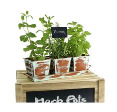 verdigriscopper herb container by42 1ver wholesale metal containers pails pots rectangle square