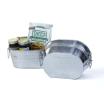 small galvanized oval tub by872 1 wholesale metal containers tubs 9