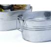 small galvanized oval tub by872 1 wholesale metal containers tubs 9