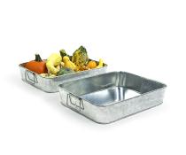 15x12x3 rectangle galvanized tray ty37 1 wholesale metal containers square
