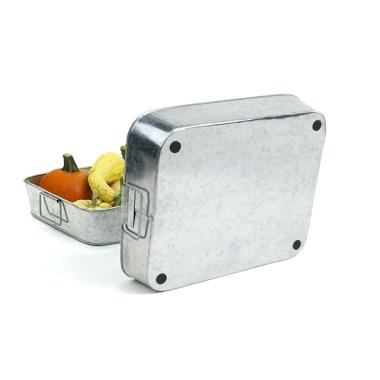 15x12x3 rectangle galvanized tray ty37 1 wholesale metal containers square