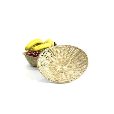 bamboo oval tray bo217 1 handles bowls trays crates